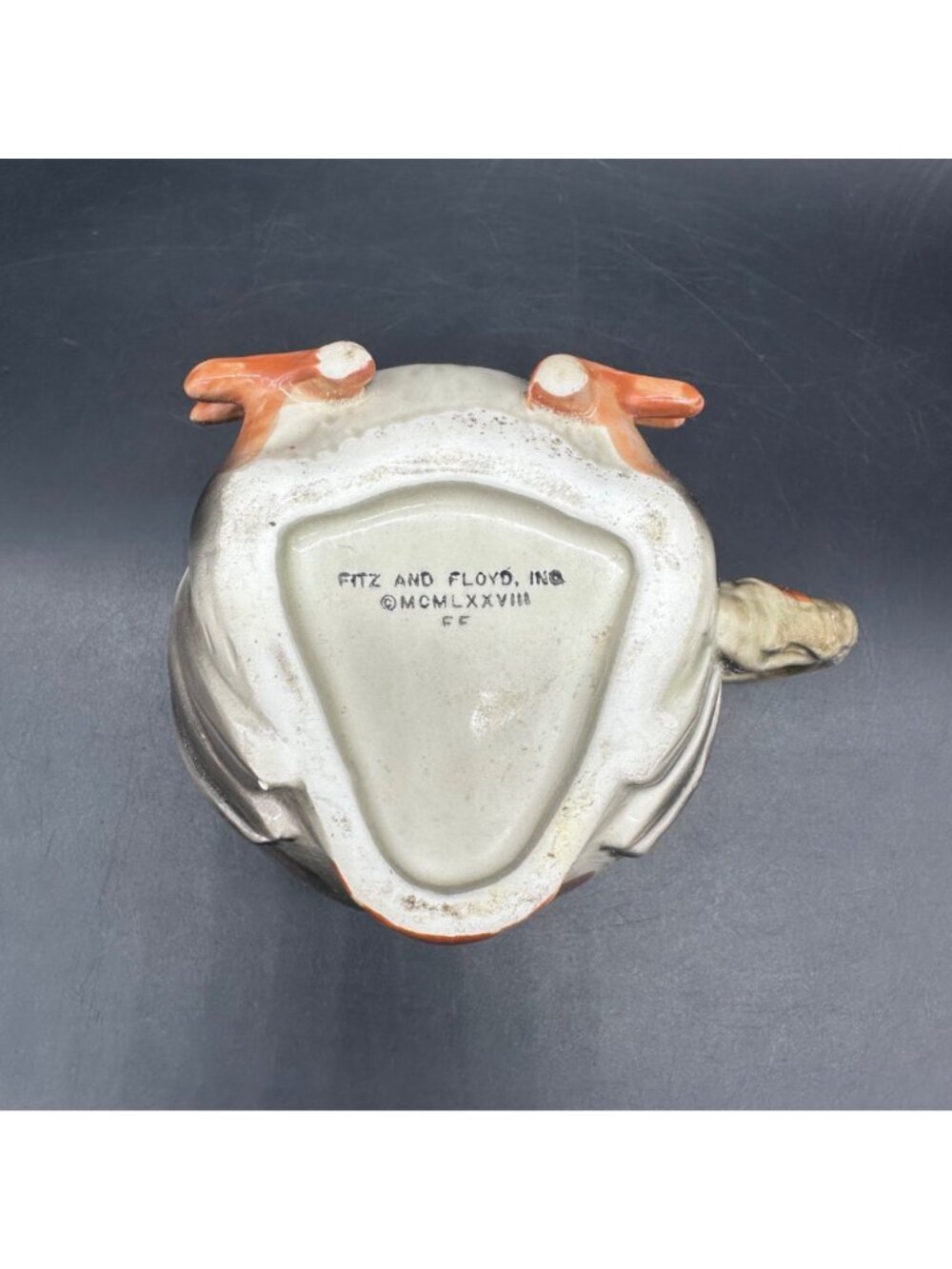 Vintage Owl Mug Fitz And Floyd 1978 Japan Ceramic Brown Orange Quirky Coffee Cup - Picture 7 of 9